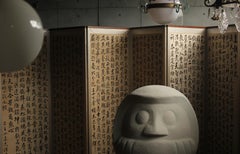 B62 Old Japanese Calligraphy Thousand Characters, folding screen, 6anel