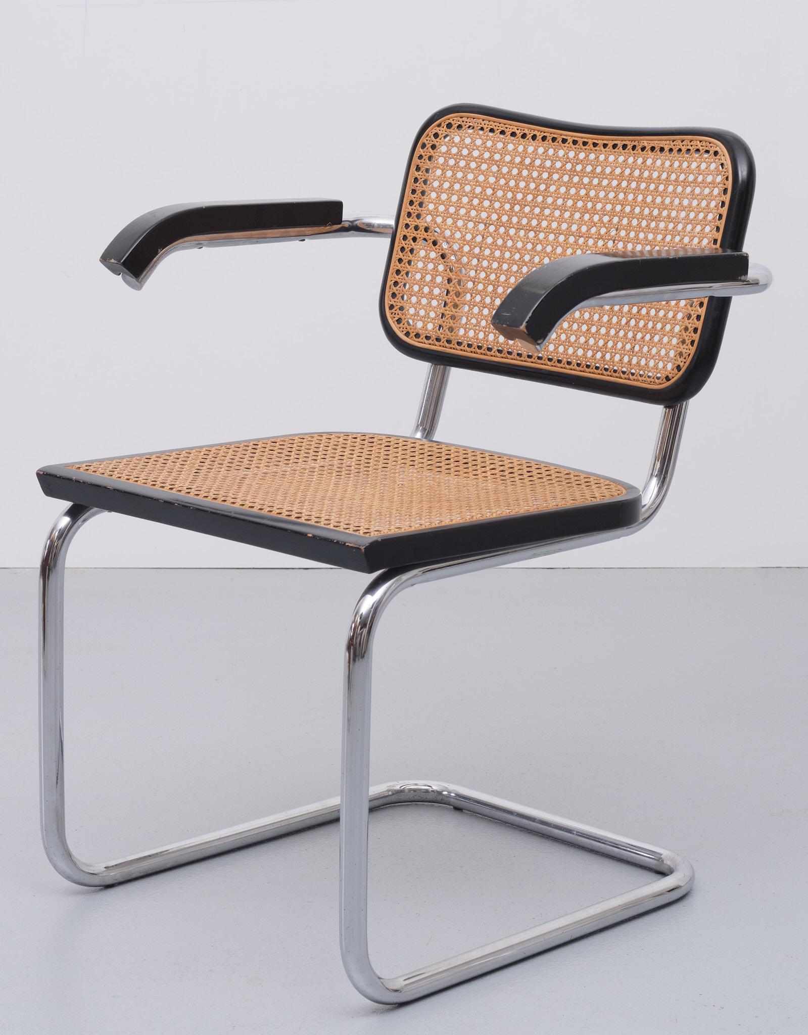Bauhaus 'B64' Arm Chair by Marcel Breuer for Cidue, Italy 1970s
