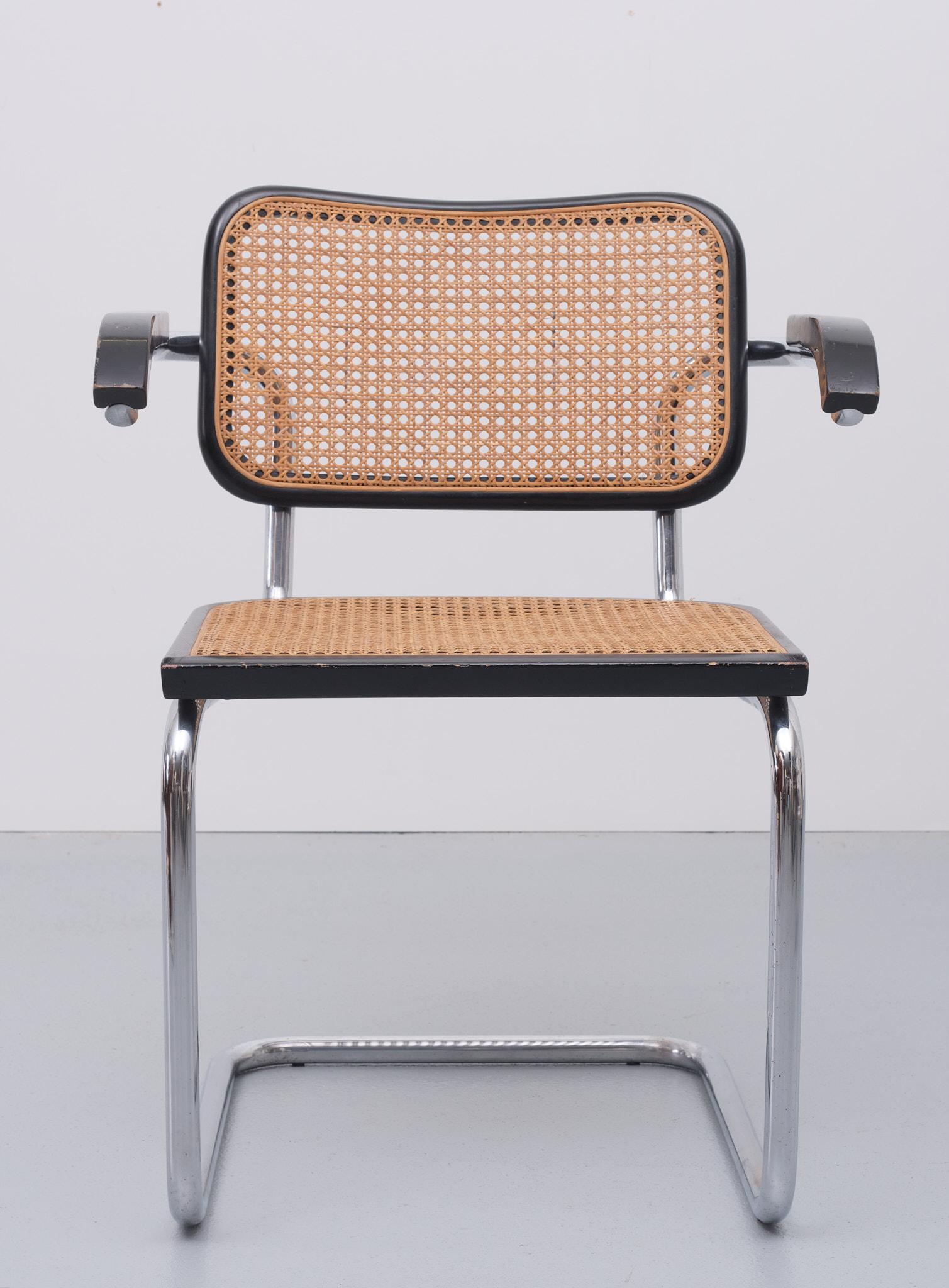 'B64' Arm Chair by Marcel Breuer for Cidue, Italy 1970s In Good Condition In Den Haag, NL