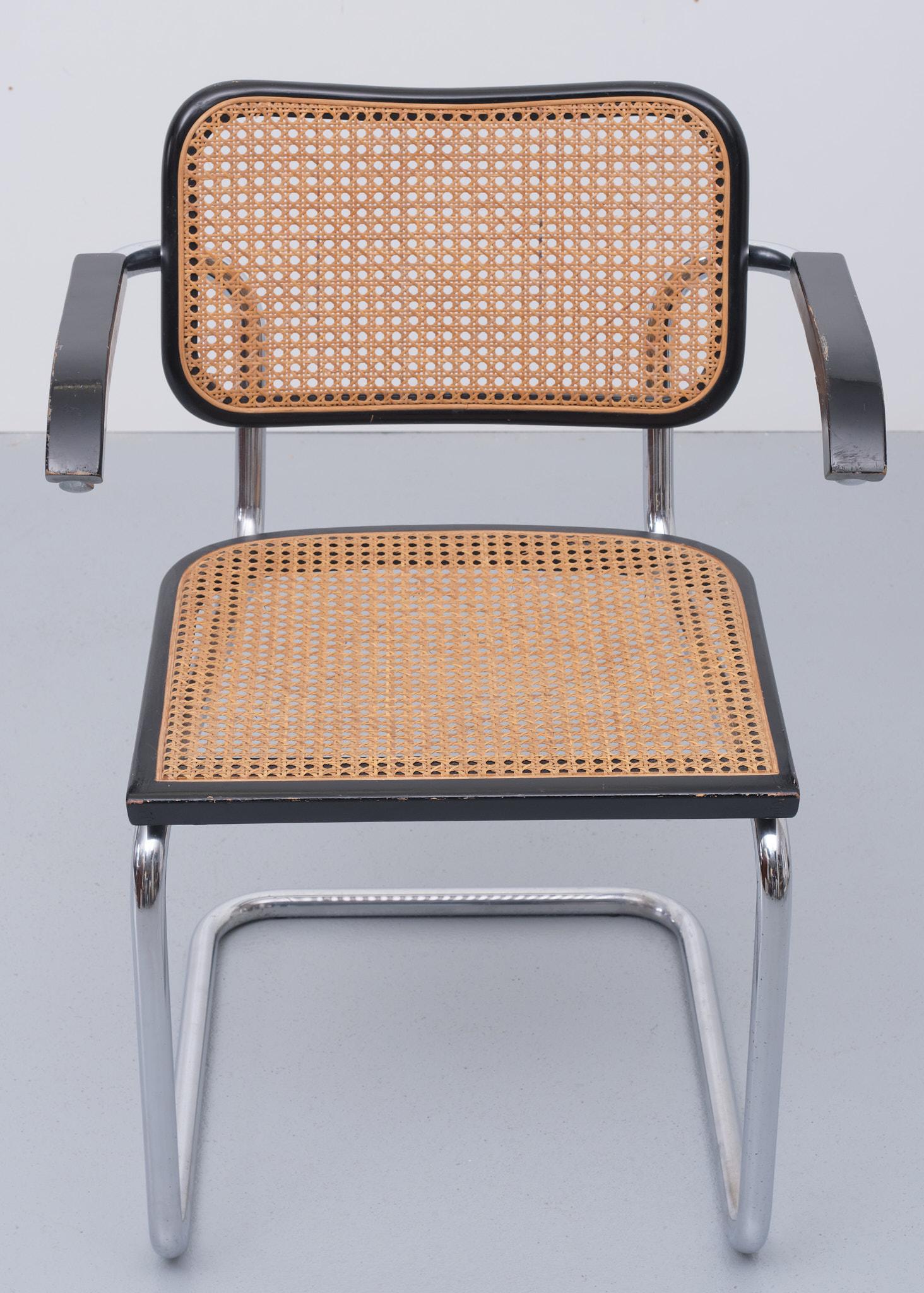 Late 20th Century 'B64' Arm Chair by Marcel Breuer for Cidue, Italy 1970s