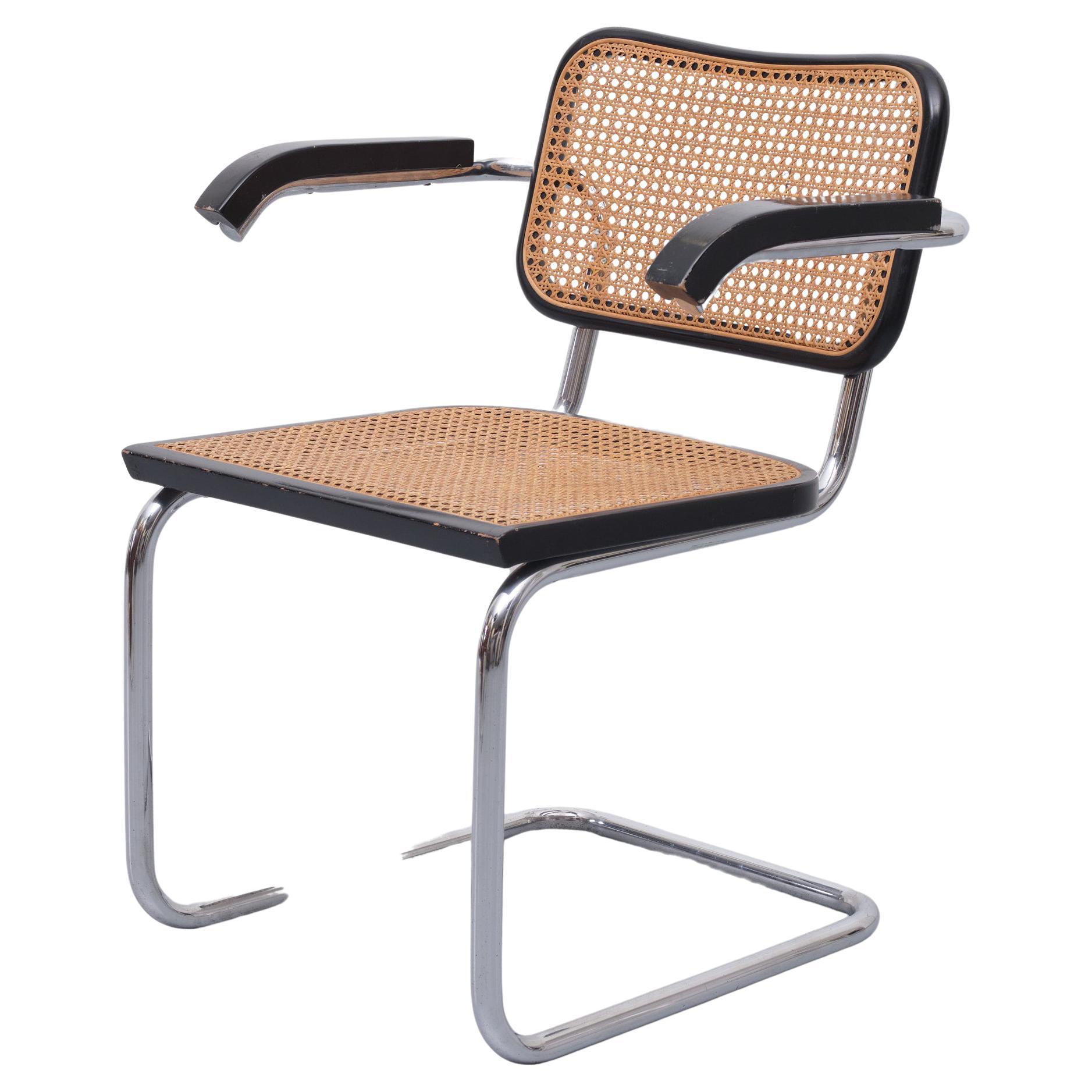 'B64' Arm Chair by Marcel Breuer for Cidue, Italy 1970s