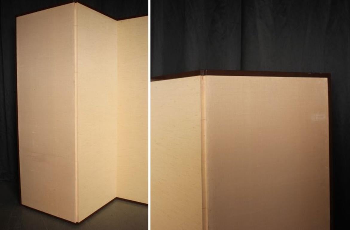 B72 Vieilles antiquités japonaises 6panneaux, citadins dansant Ukiyoe, paravent en vente 13