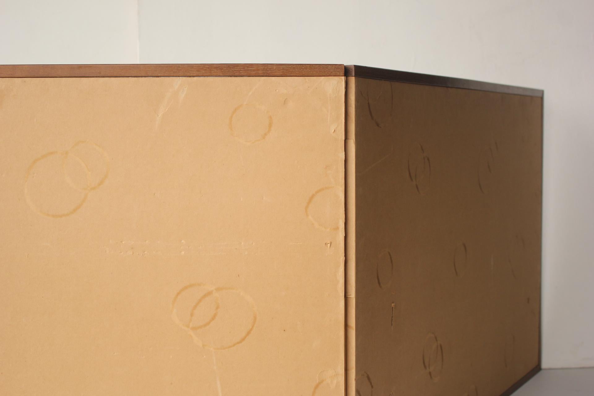 B79 Altjapanische Kunst ein Paravent, Byobu 2panel, Weißer Reiher gefärbter Stoff im Angebot 11