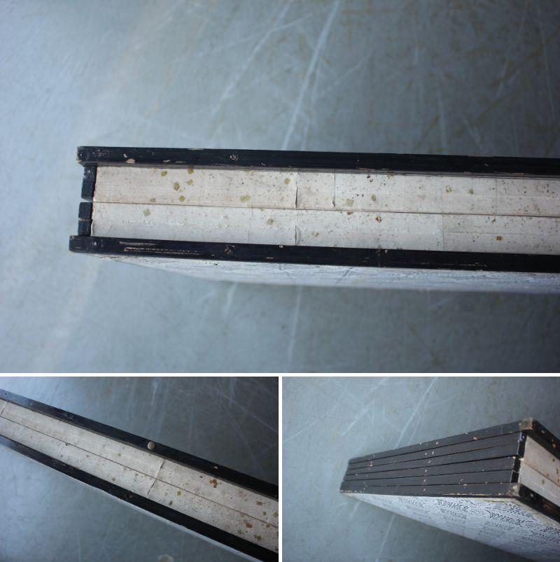 B82 Old Japanese antiques 6panels, Plain folding screen with the base left as is im Angebot 13