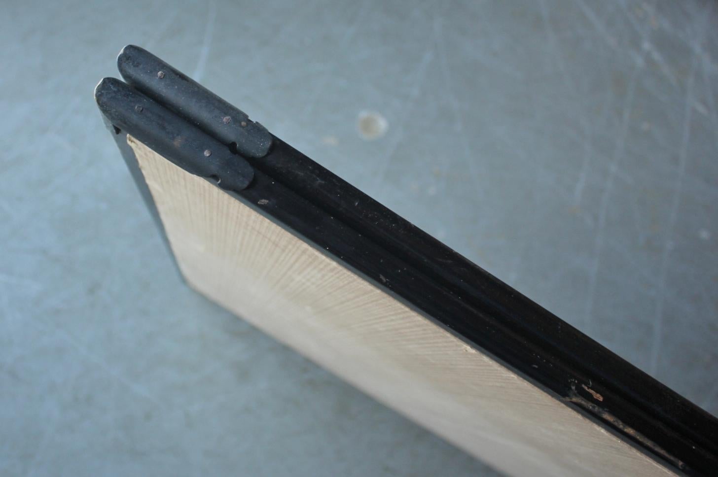 B88 Japanische Antiquitäten Kunst, Silber Hintergrund Bildschirm Byobu im Angebot 13