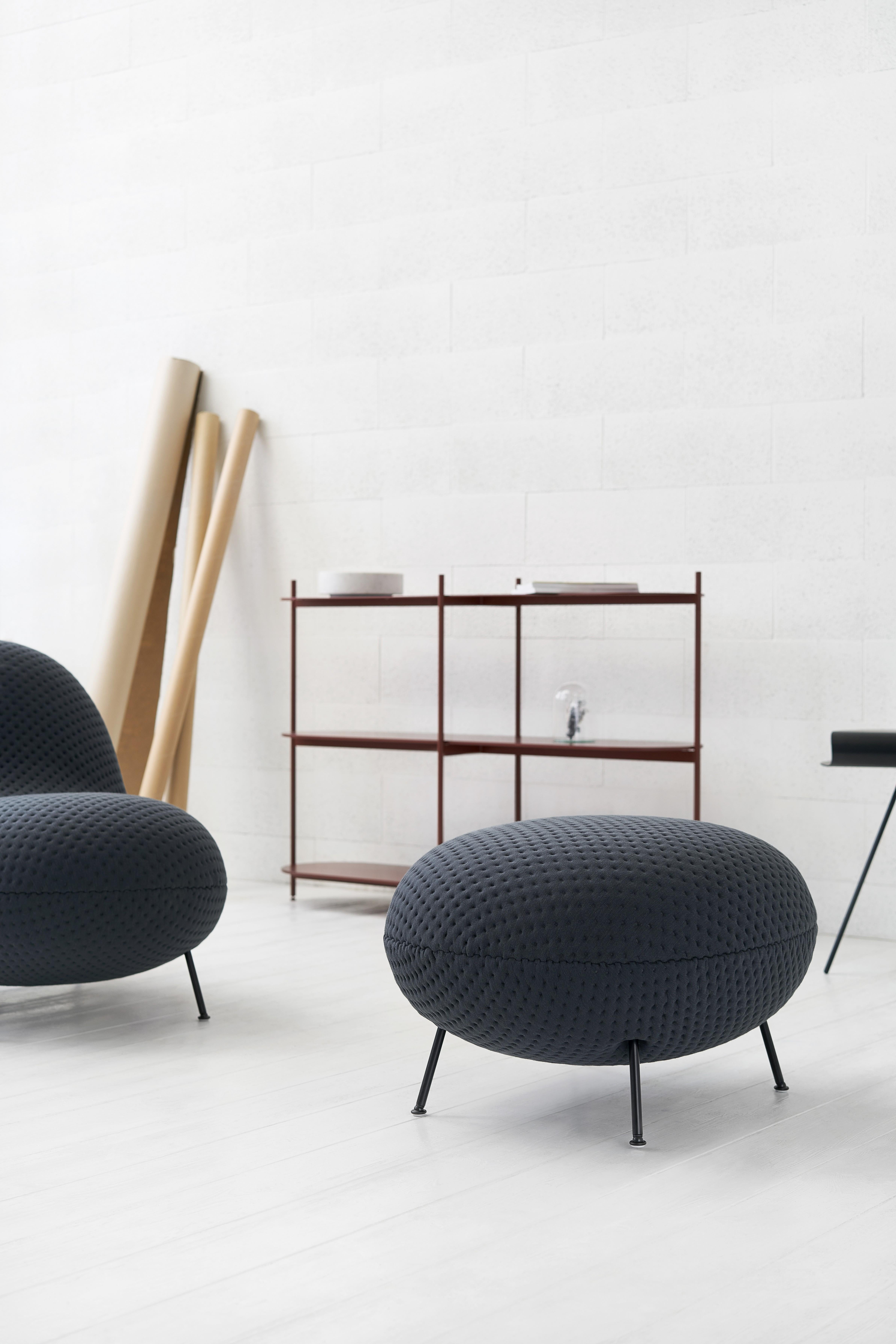 Ba pouf in Graphite by Febrik In New Condition For Sale In Kaunas, LT
