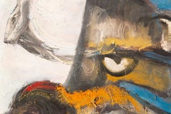 Ba, Te'er Abstract Original Oil On Canvas "Vision Series -3"