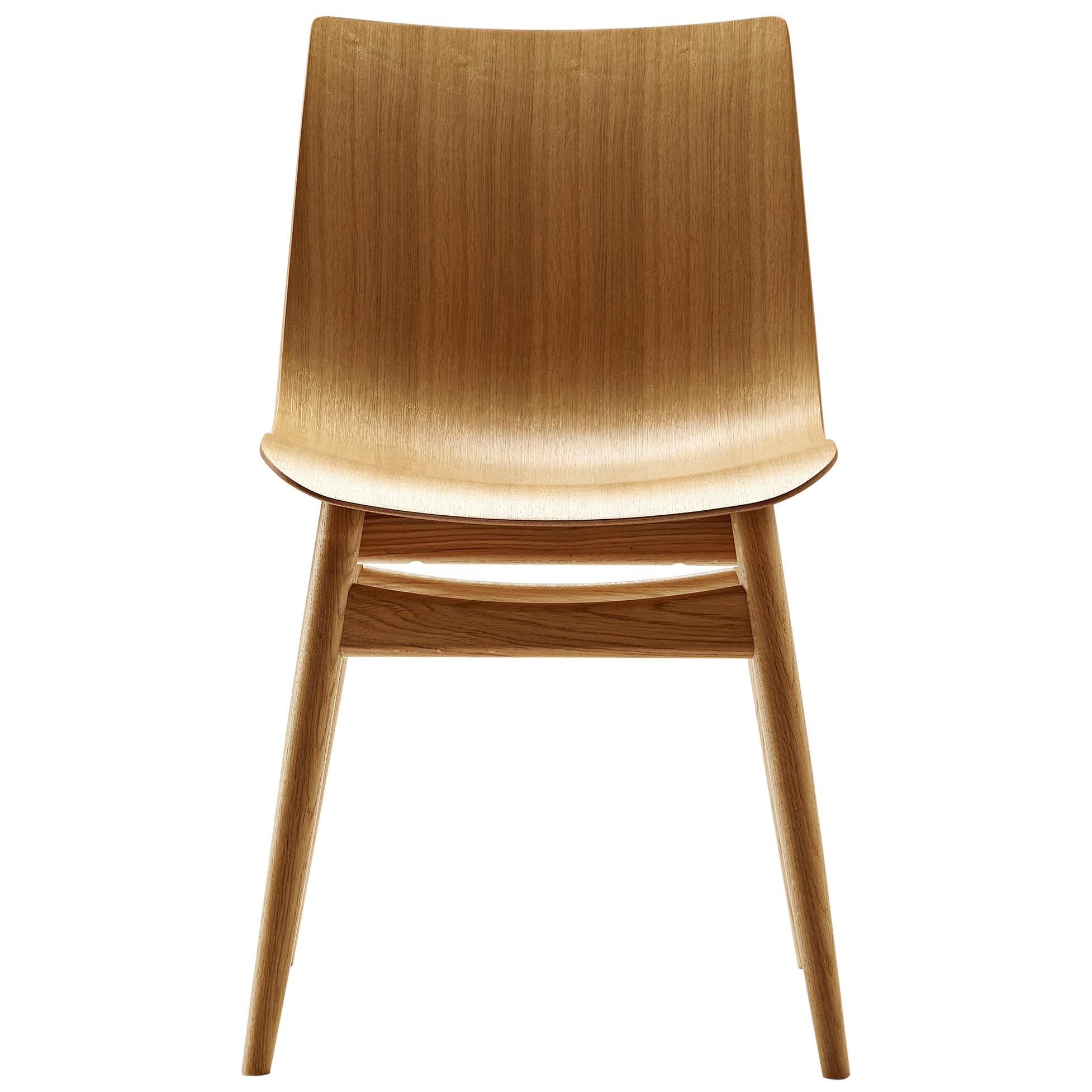 BA001T Preludia Chair in Oak Oil Finish by Brad Ascalon