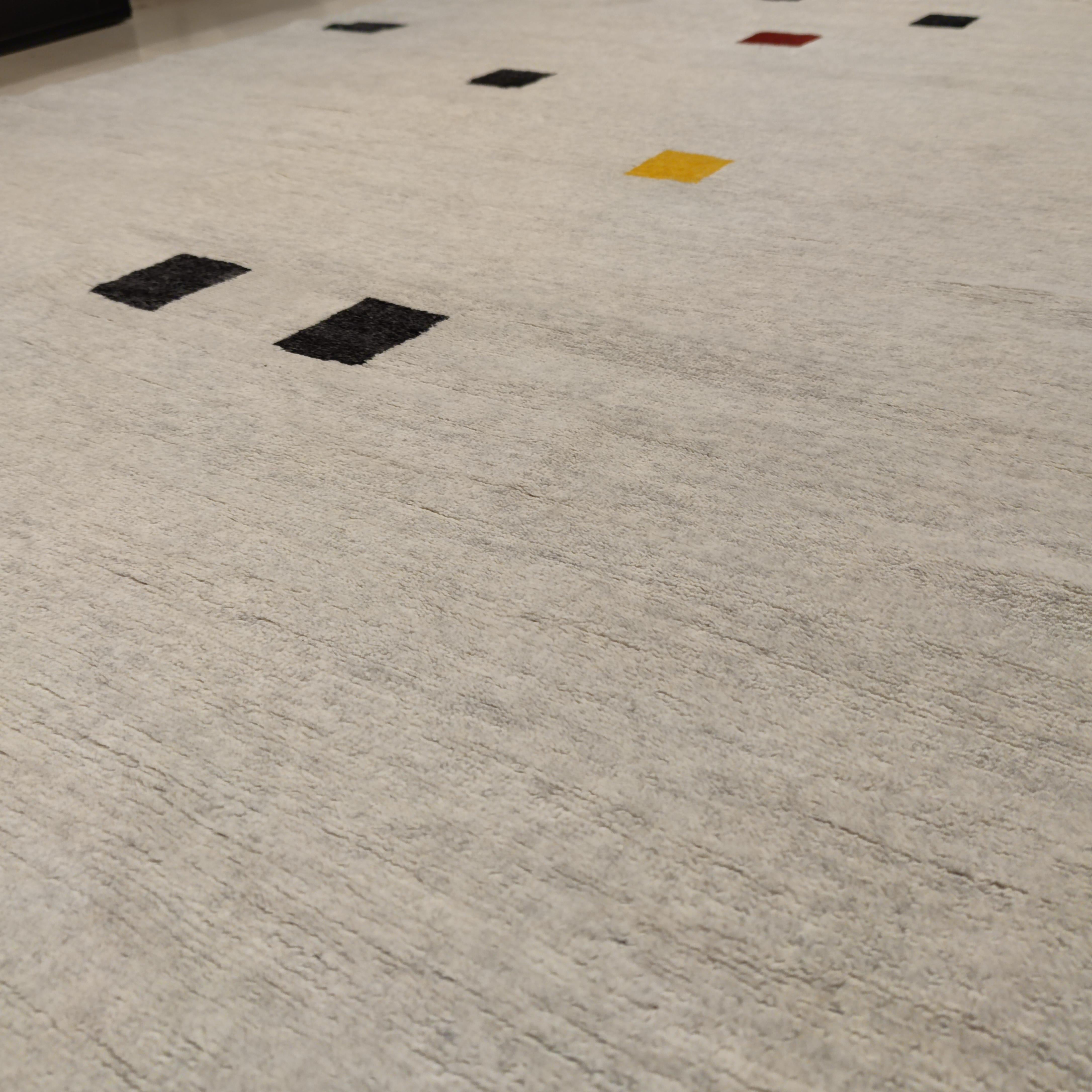 'Baako' Contemporary Design Rug by Simone Haug for Alberto Levi Gallery For Sale 1