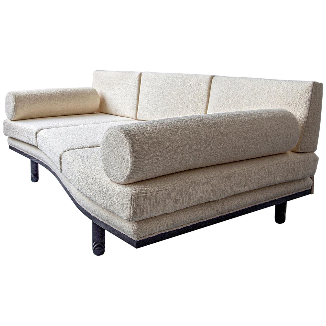 Baalbek, Trapezoidal Sofa Daybed by Toad Gallery, Contemporary Edition 2020