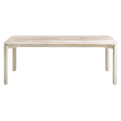 BabÃ  878 Rounded Marble Dining Table by Emilio Nanni