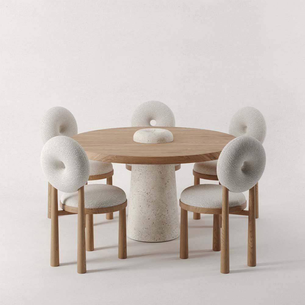 A soft and minimalistic table, tribute to the 
