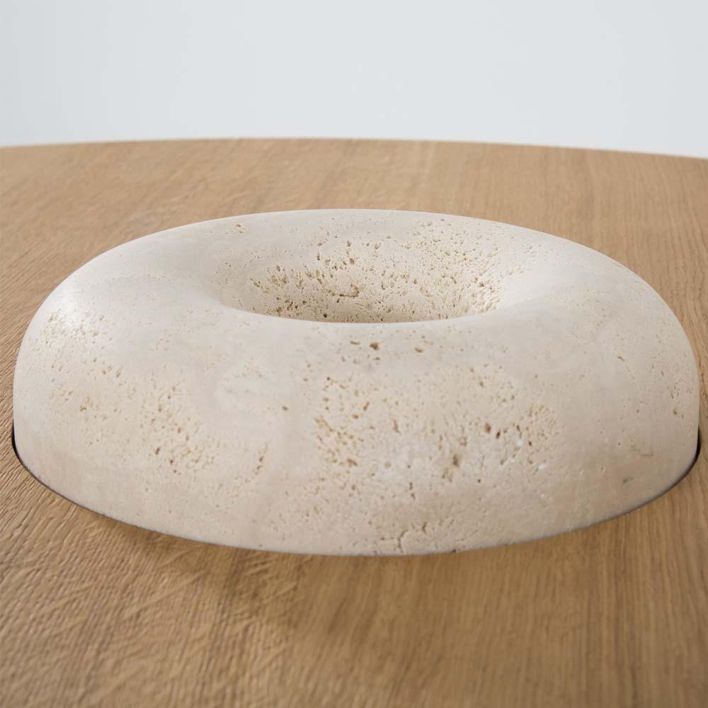 Travertine Baba Dining Table For Sale