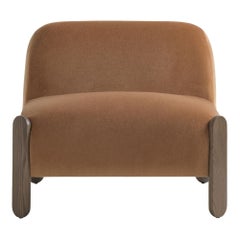 BabÃ  Soft 875 Brown Lounge Chair by Emilio Nanni
