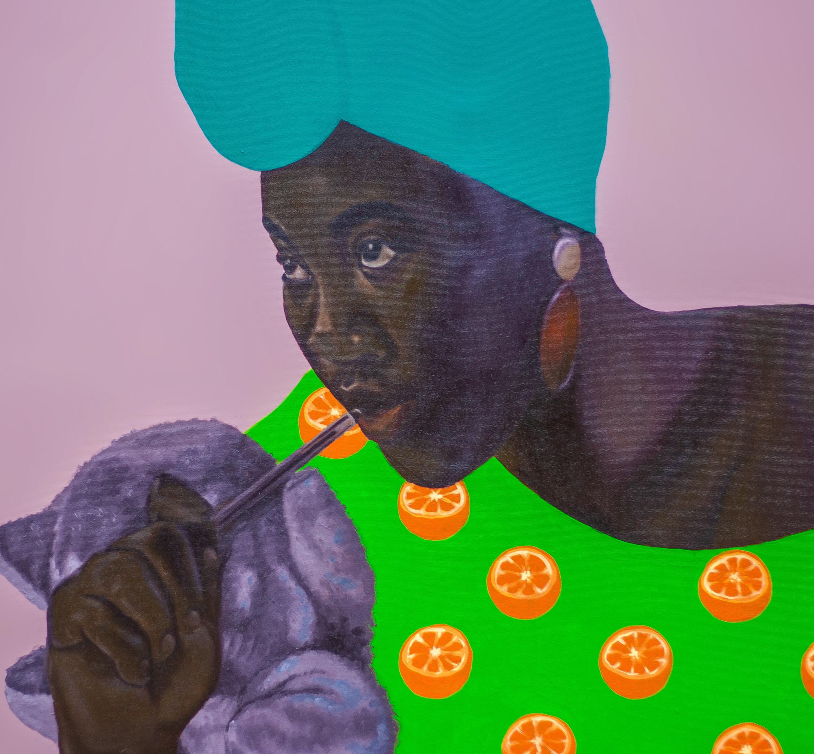 De cara al futuro - Siglo XXI, Contemporáneo, Retrato figurativo, África Mujeres en venta 2