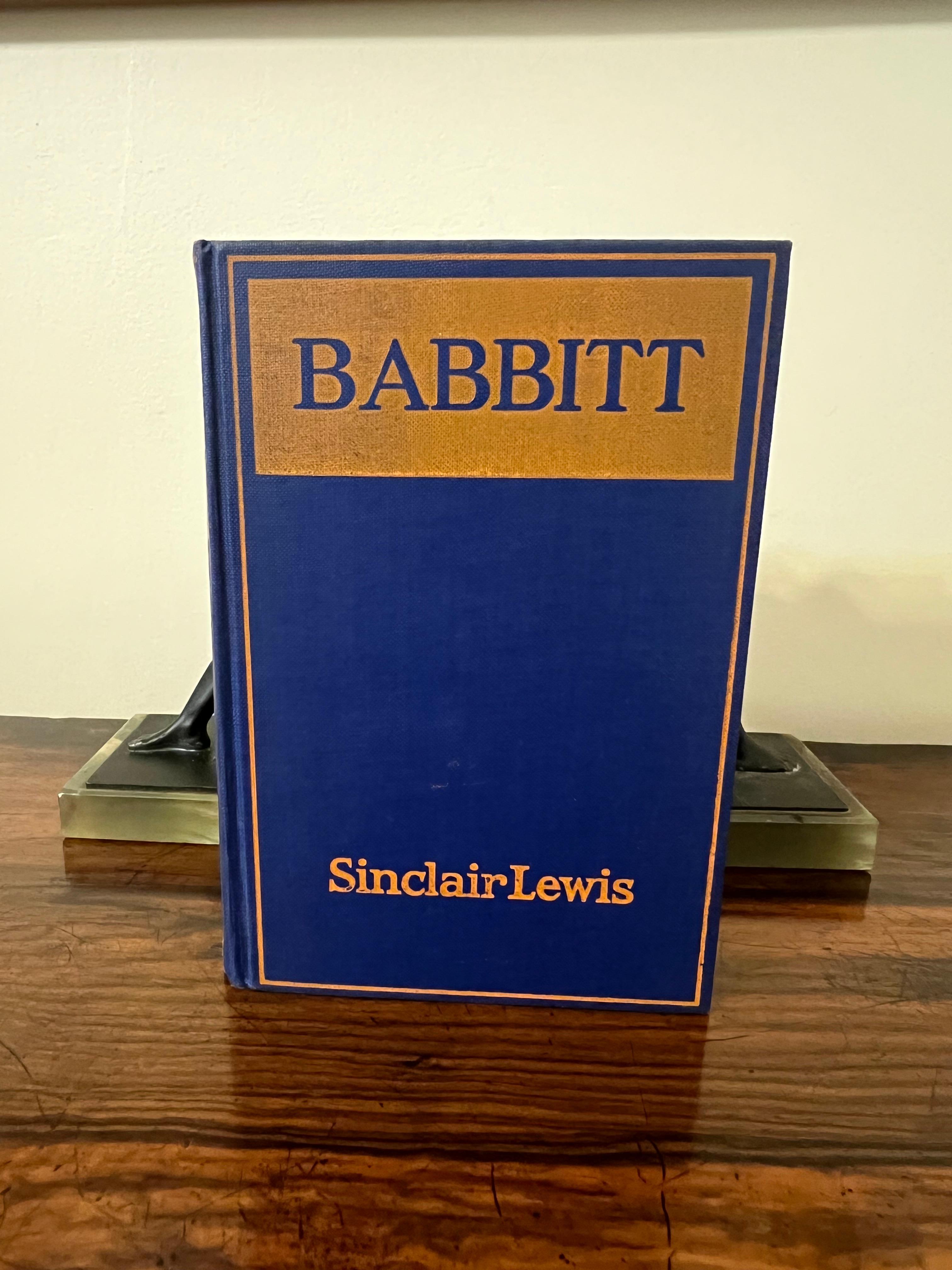 20ième siècle Babbitt par Sinclair Lewis en vente