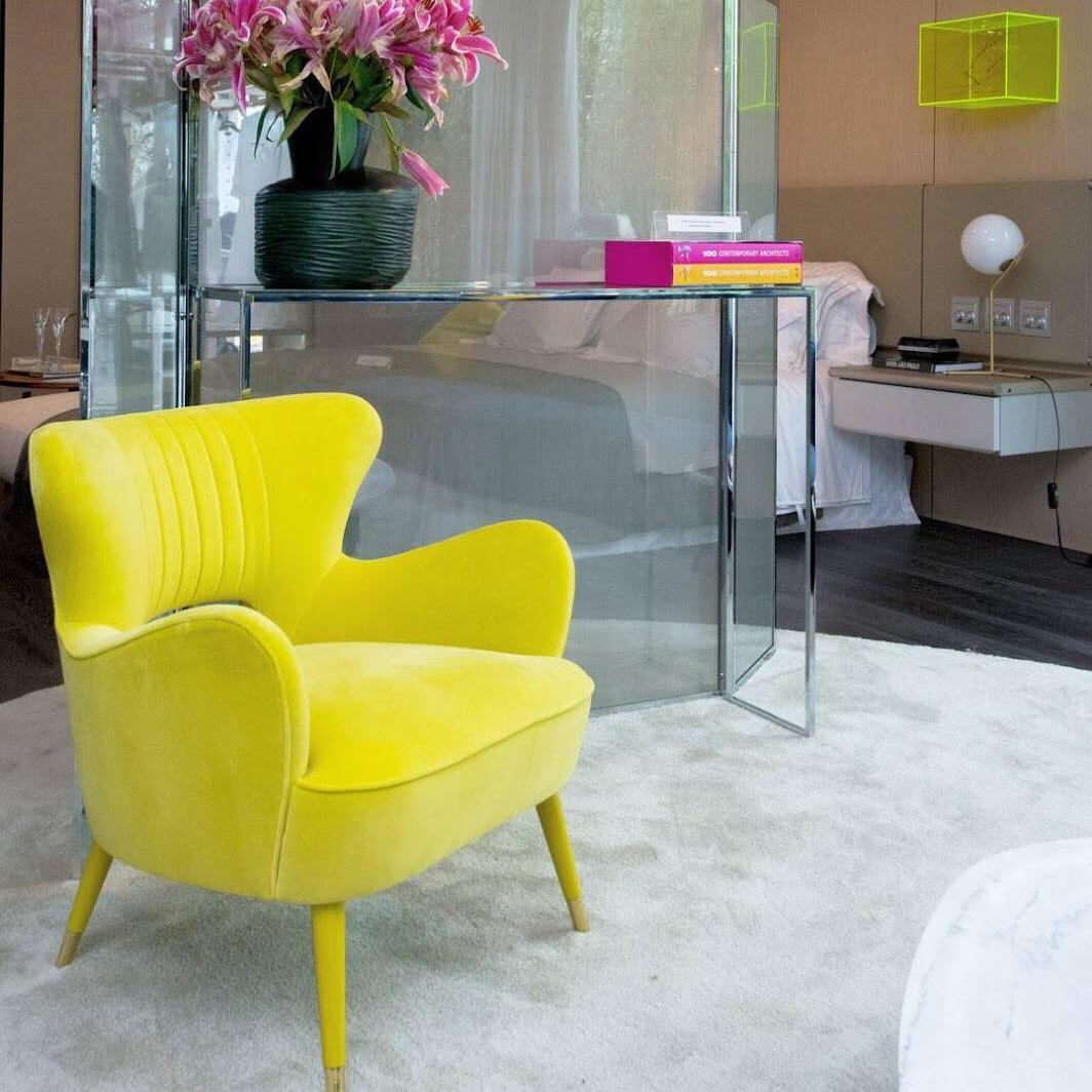 Babe Armchair: A Contemporary Mid-Century Icon with Haute Couture Upholstery For Sale 5