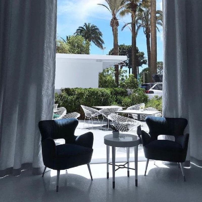 Babe Armchair: A Contemporary Mid-Century Icon with Haute Couture Upholstery For Sale 8