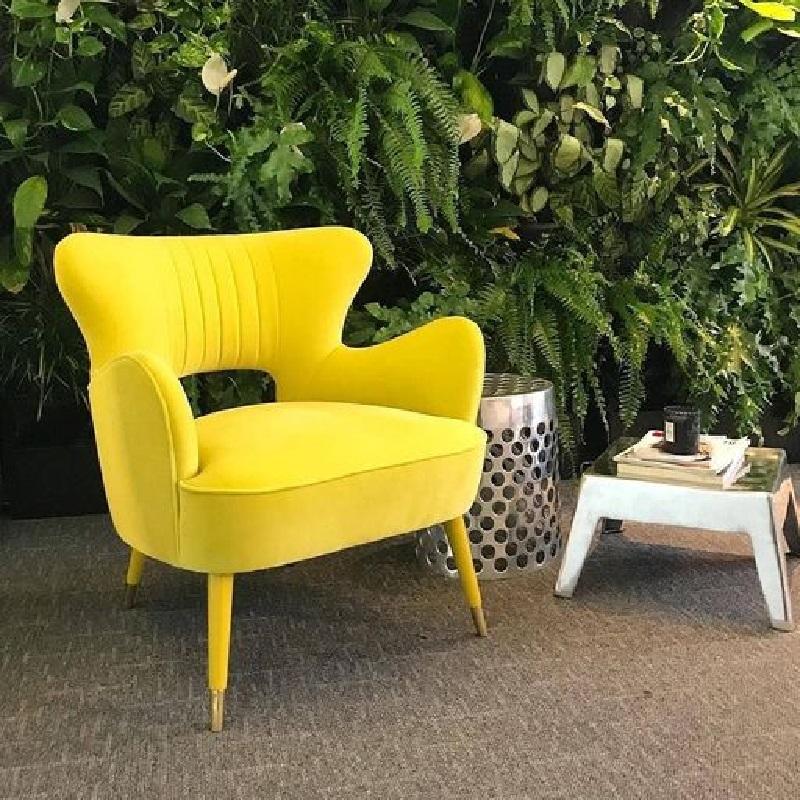 Babe Armchair: A Contemporary Mid-Century Icon with Haute Couture Upholstery For Sale 9