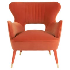 Babe Armchair: A Contemporary Mid-Century Icon with Haute Couture Upholstery