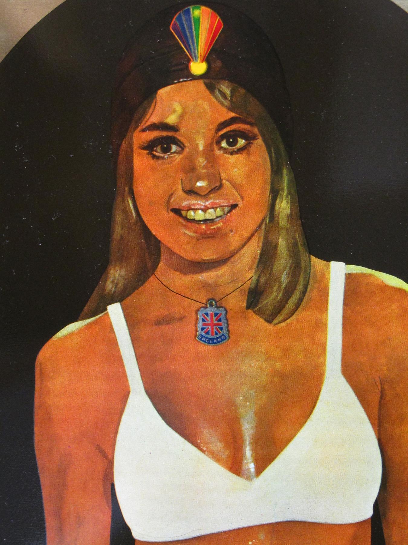 Babe Rainbow 1968 Pop Art Siebdruck auf Zinn von Peter Blake RA im Angebot 4