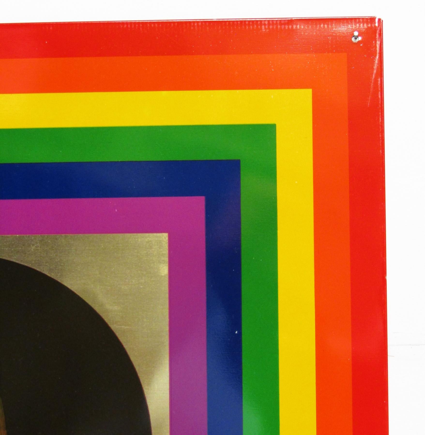 20th Century Babe Rainbow 1968 Pop Art Screen Print On Tin By Peter Blake RA For Sale