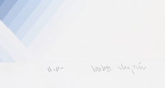 Zarch III, serigrafía abstracta geométrica de Babe Shapiro