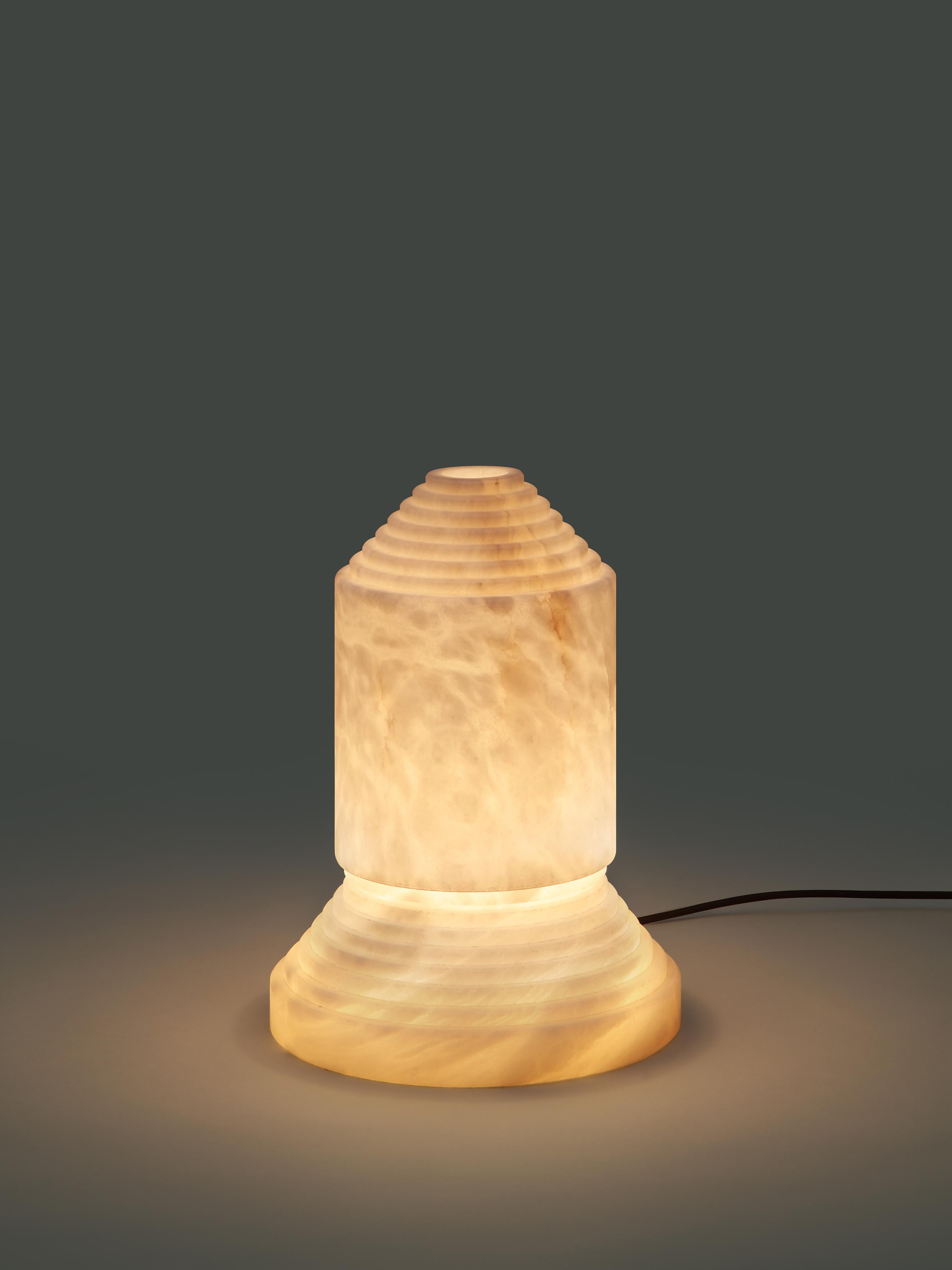 Modern Babel Alabaster Table Lamp by Àngel Jové For Sale