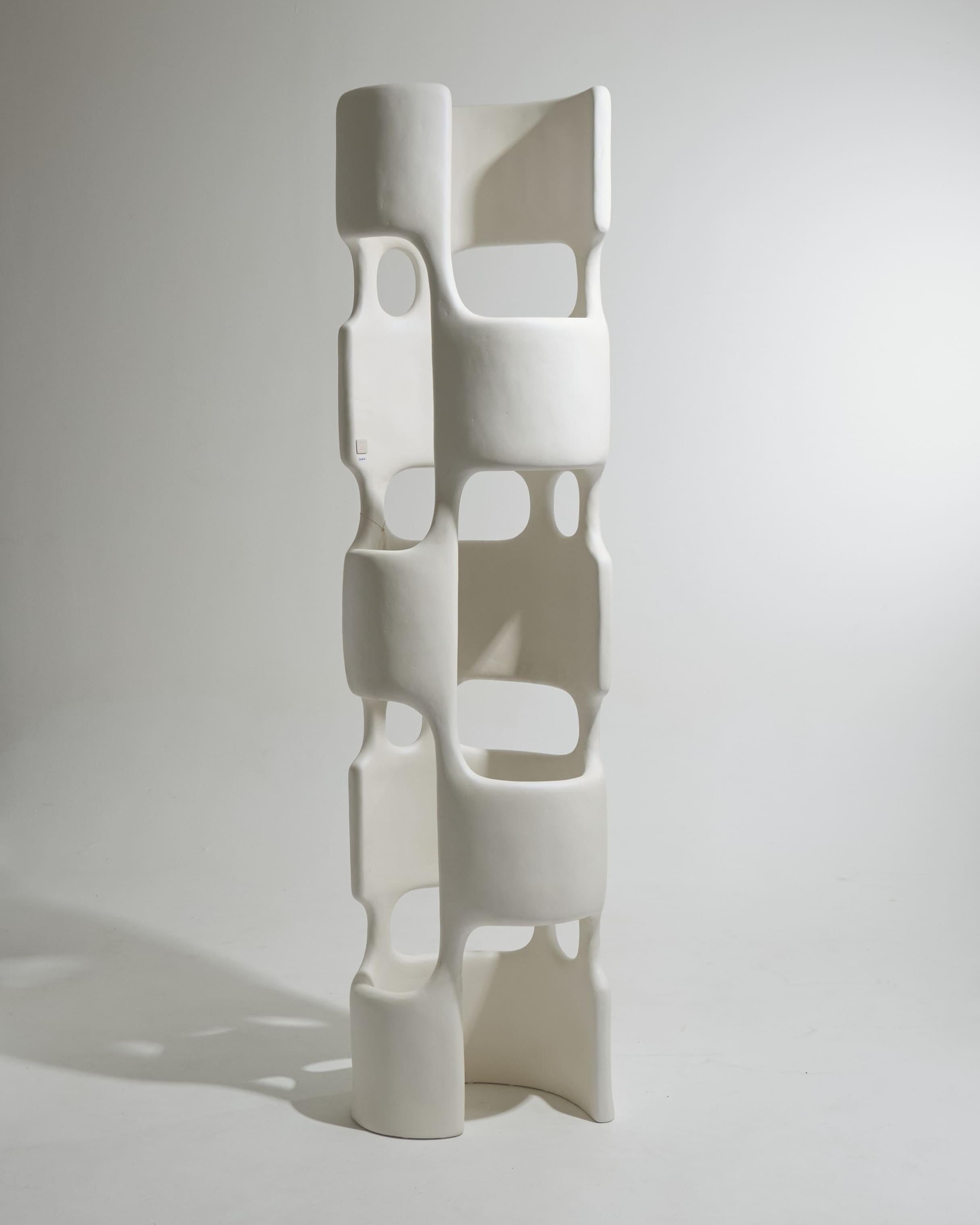 Lampadaire Babel en plâtre en vente 8