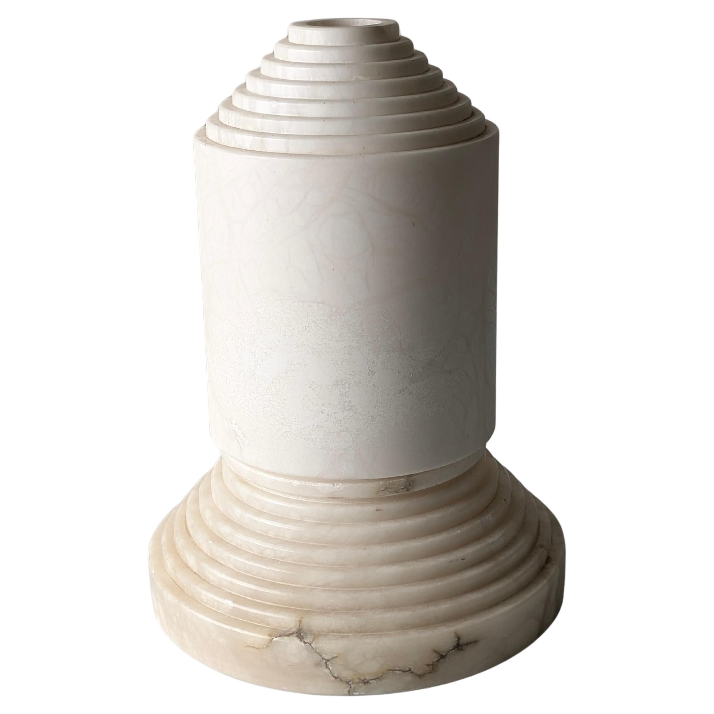 Tischleuchte "Babel" von Santa & Cole - Handgeschnitzter Alabaster, 1971 im Angebot