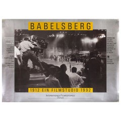 Babelsberg 1992 German A1 Poster