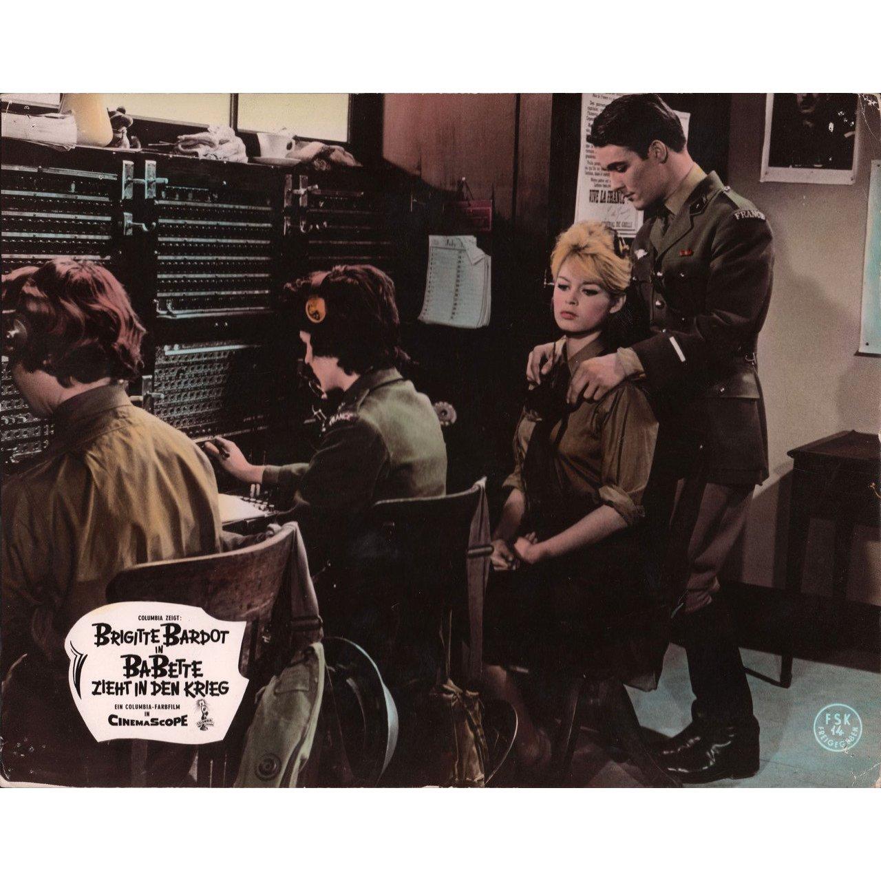 Babette zieht in den Krieg 1959 Deutsche Szenekarte im Zustand „Gut“ im Angebot in New York, NY