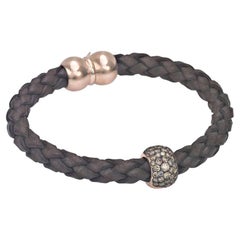 Baboo Bracelet en or rose 18 carats avec diamants cognacs de 0,80 carat