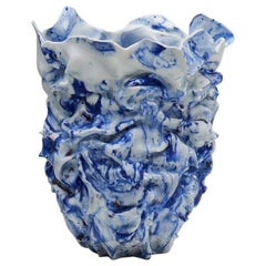 Babs Haenen "Rhapsody in Blue" Vase, The Netherlands, 2016