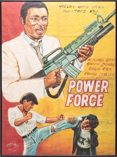 "Power Force, " Acrylic Paint on Canvas, 2003