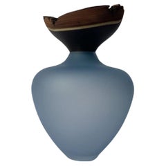 Baby Bloom Stacking Pigeon Blue Vessel by Pia Wüstenberg