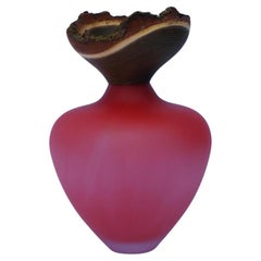 Recipiente apilable de terracota satinada Baby Bloom de Pia Wüstenberg