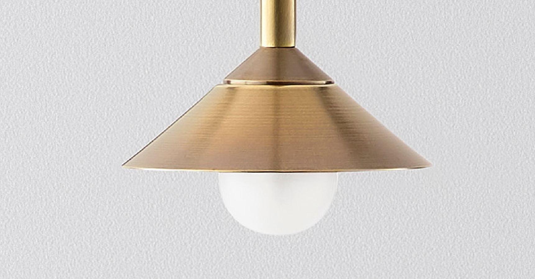 Polished Baby Drop Pendant Light by Volker Haug For Sale