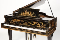 Baby Grand Piano Art Deco with Chinoiserie an Asian Fairy Talente