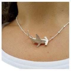 Baby Hammerhead Shark necklace