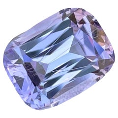 Anello di Kunzite rosa baby Gemma Taglio Cuscino Step 4,31 Carati Gemme Sciolte