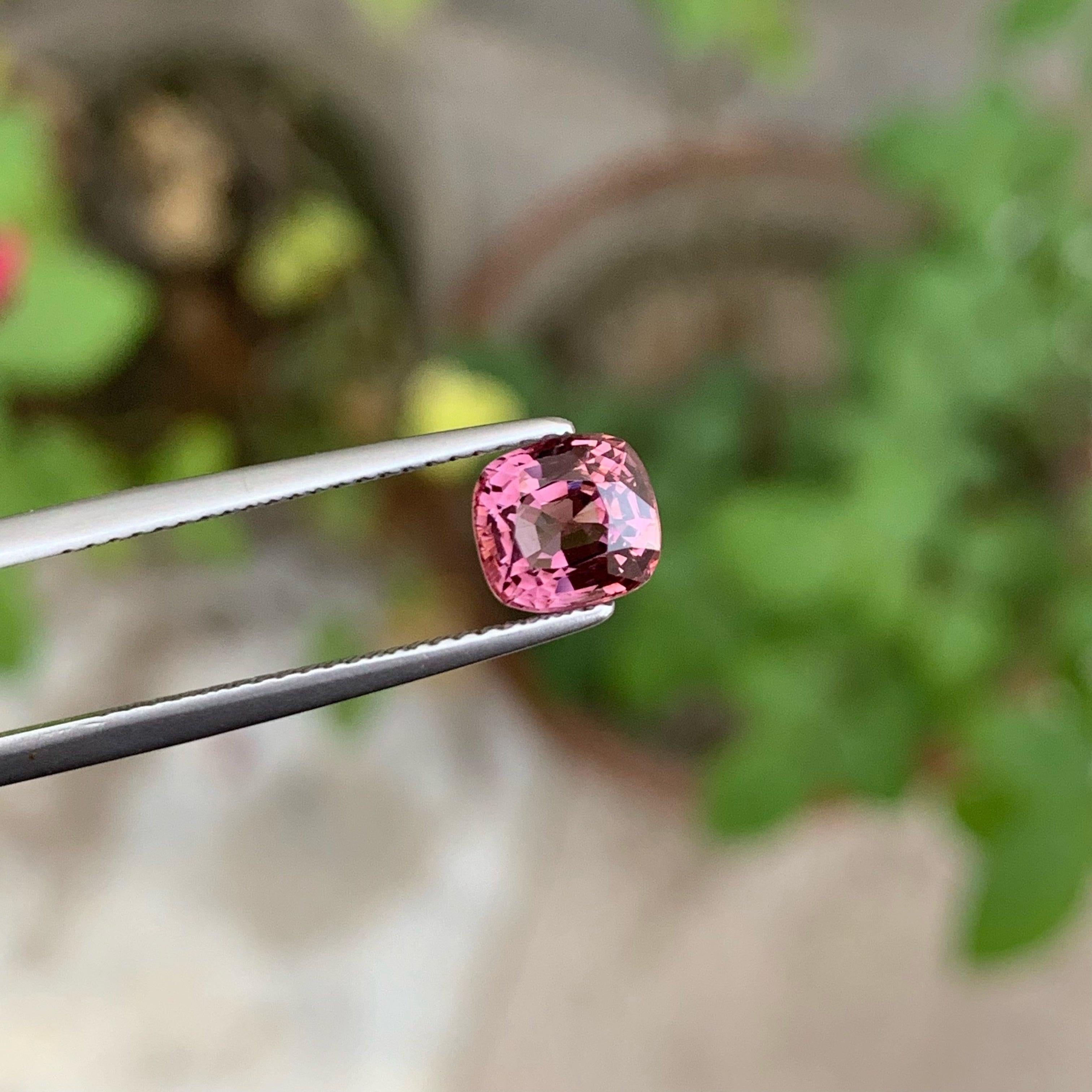 natural green spinel