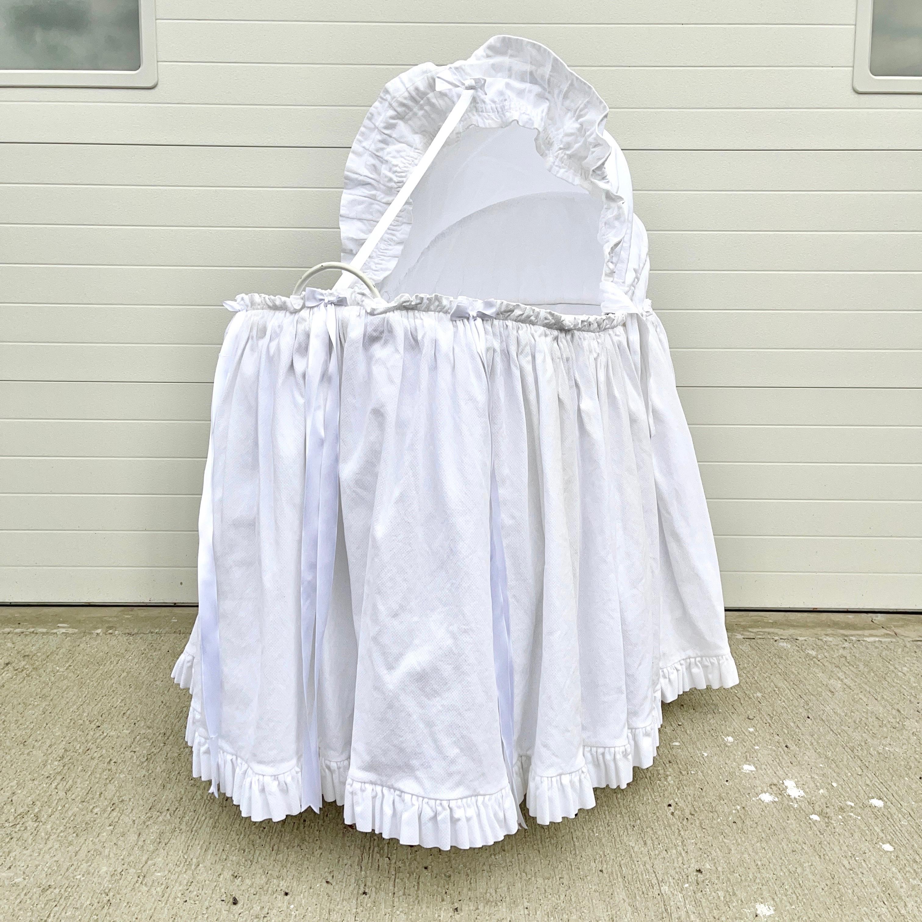 Italian Baby Pratesi Bassinet For Sale