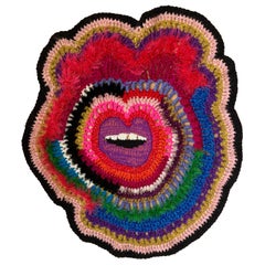 Baby Purple Lips by Paris Essex, Blanket or Throw