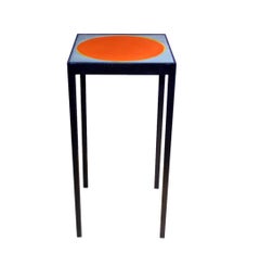 Baby Side Table with Orange Dot Roger Capron Tile