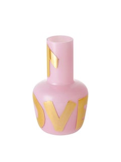 Baby Unnamed Vase by Jakub Berdych, Hand-Painted Glass, Pink, 2025