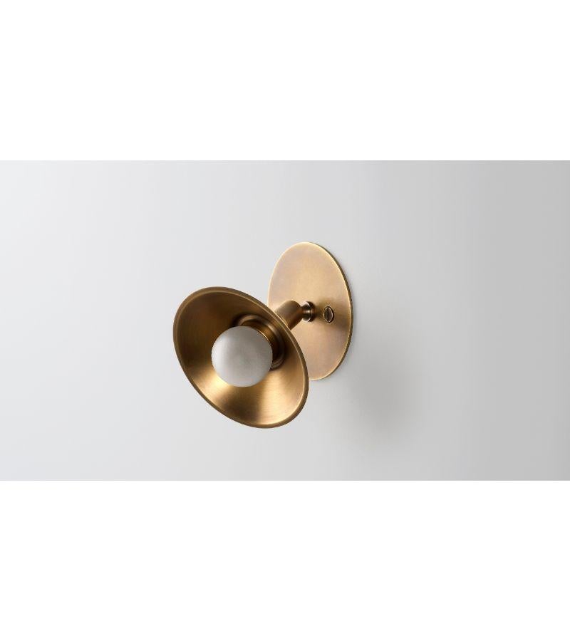 Brass Baby Wall Swing Sconce by Volker Haug