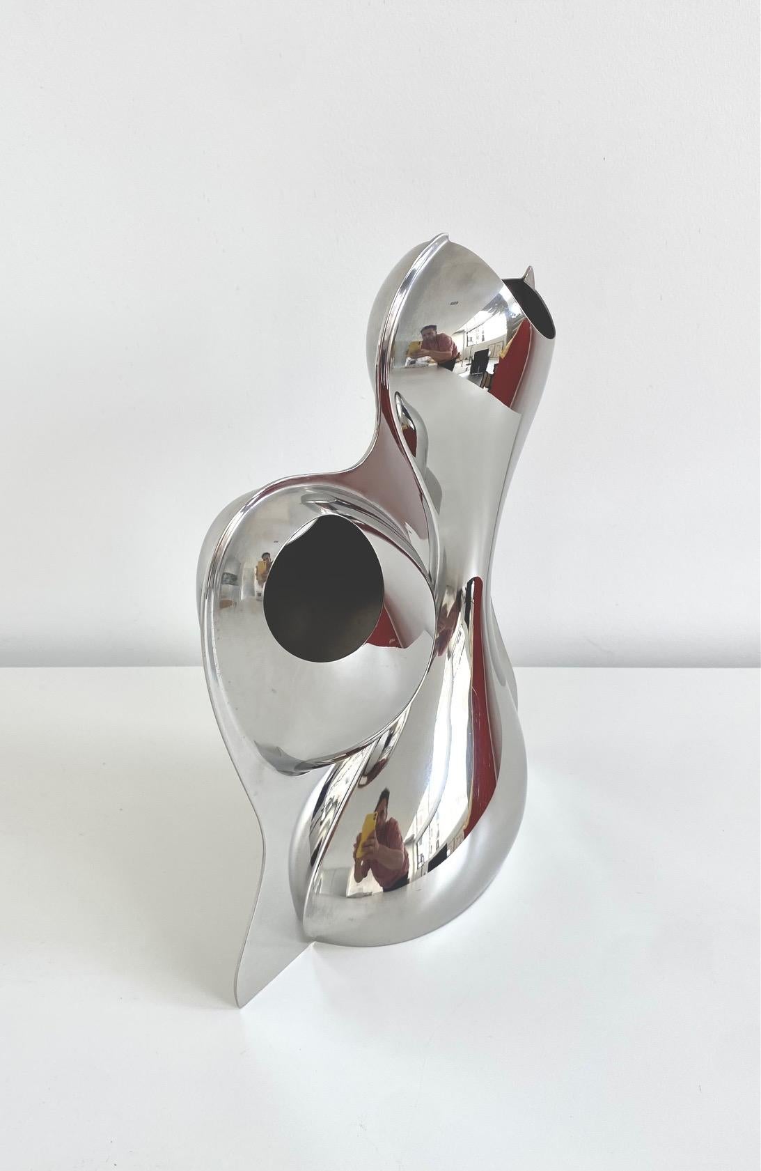 Iron Babyboop RA06 sculpture vase by Ron Arad - Alessi, 2002 For Sale