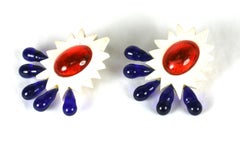 Babylone Paris Massive 80's Sunburst Earrings