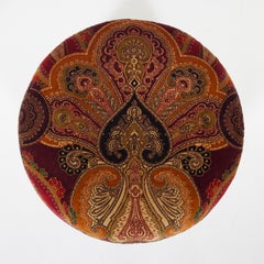 Babylone Ottoman Pouf in Cashmere by Laura Gonzalez